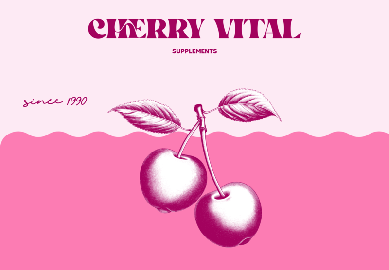 Label Design Maker Featuring Cherry Graphics Generated By AI