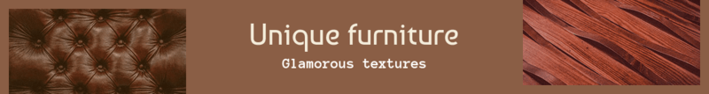 Simple Etsy Banner Template For Furniture Shops