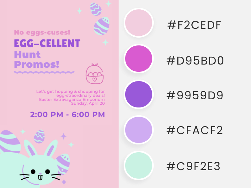 Easter Colors Egg Hunting Themed Instagram Story Maker For A Big Easter Promo Ad