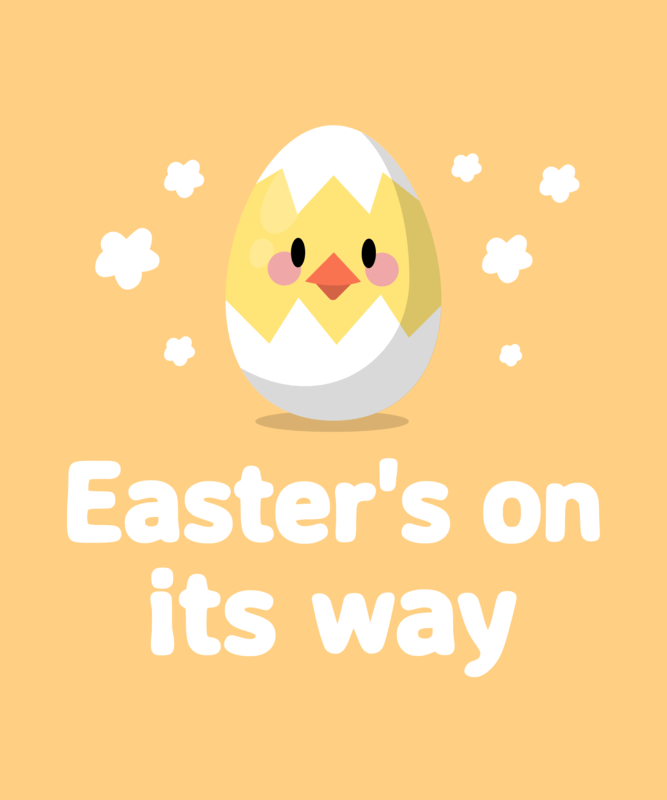 Colorful T Shirt Design Maker For Kids With Easter Egg Drawings