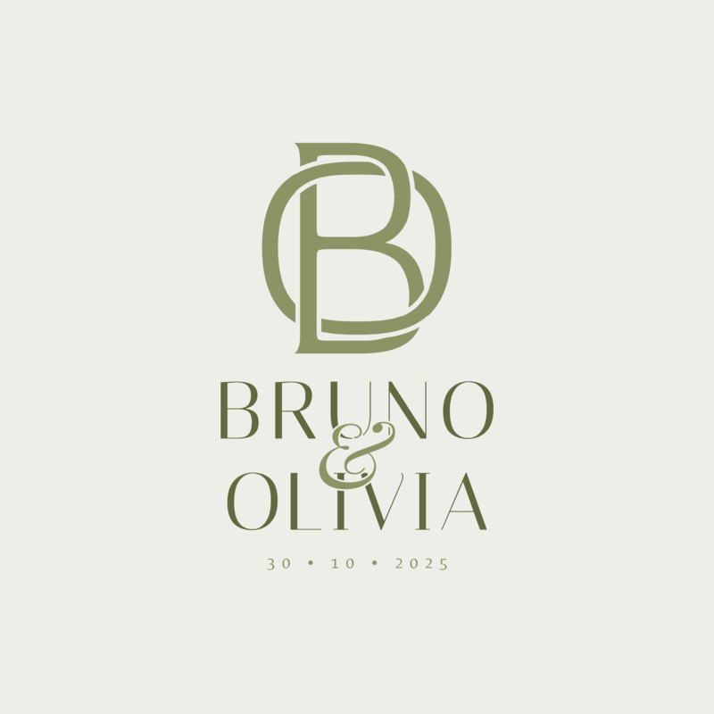 Logo Template With An Elegant Aesthetic For A Wedding