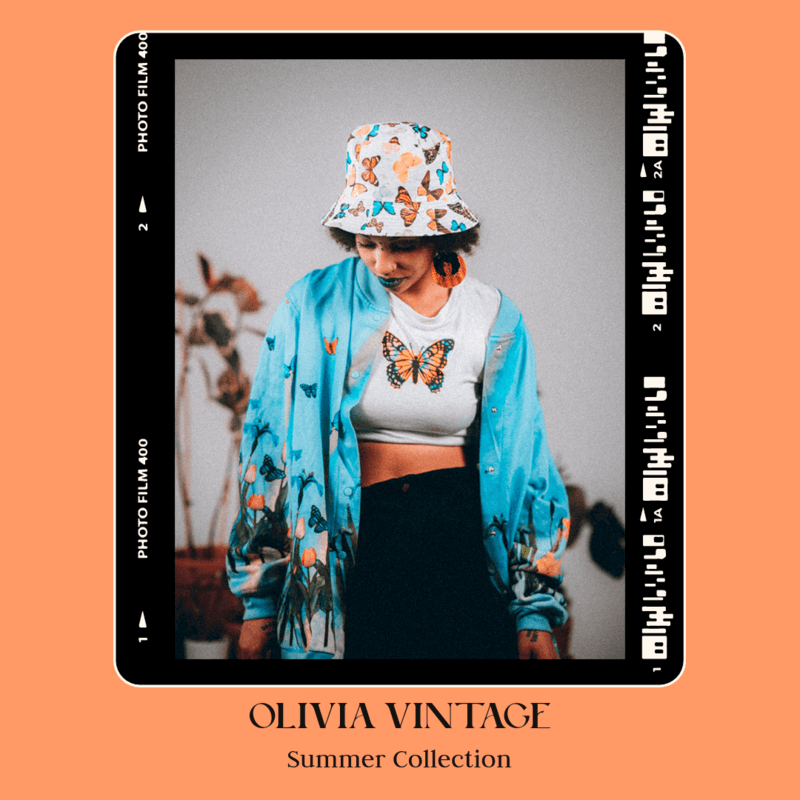 Streetwear Themed Instagram Post Design Maker For A Carousel Featuring A Summer Collection For A Vintage Store