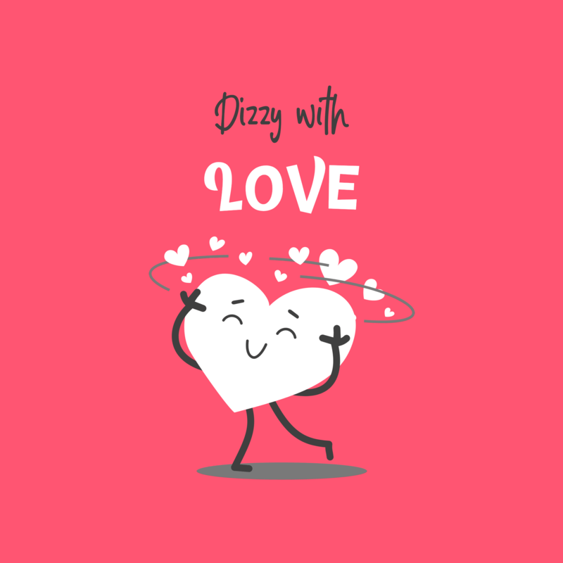 T Shirt Design Template For Valentine's Day Featuring A Cute Heart Graphic