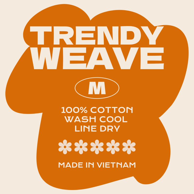 T Shirt Label Template Featuring A Trendy Theme For An Etsy Fashion Brand
