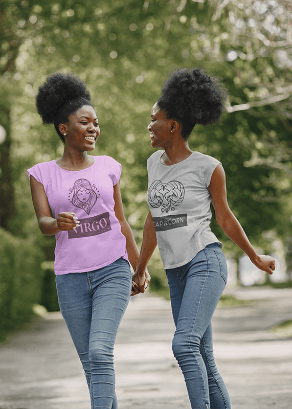 Siblings Day Inspired Sleeveless Tee Mockup Of Two Happy Sisters Holding Hands