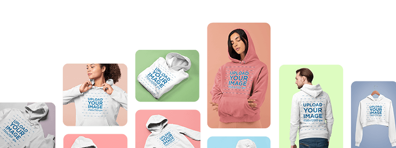 Blank Hoodie Mockup Templates In Different Styles And Sizes