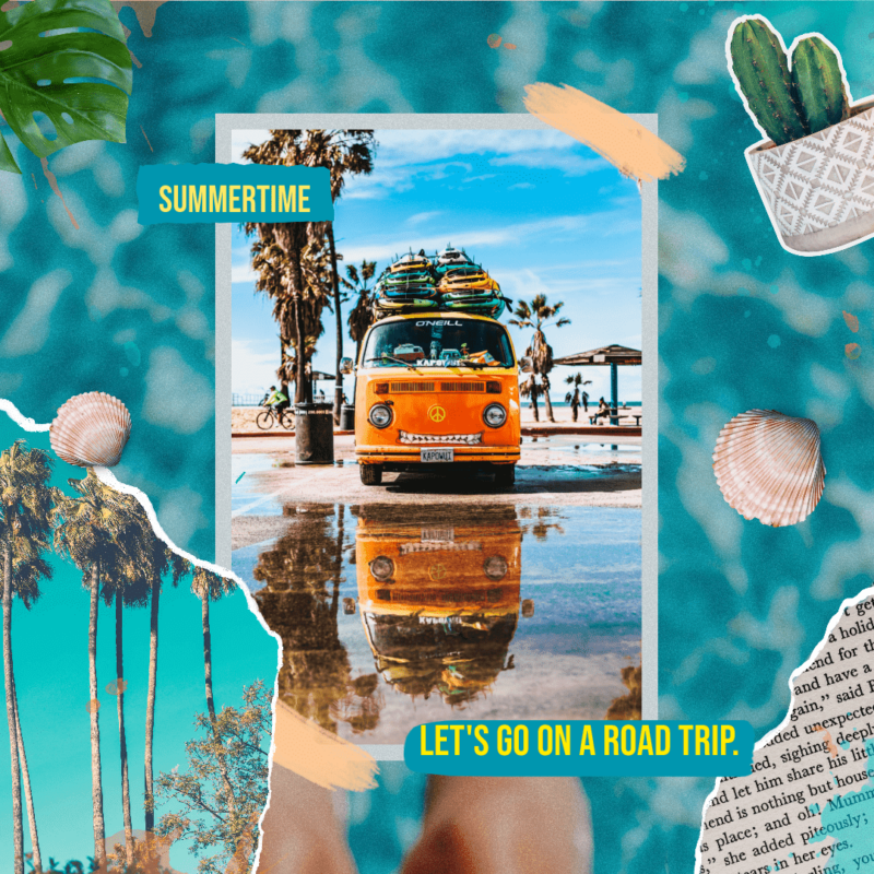 Summer Style Instagram Post Creator For Travel Influencers